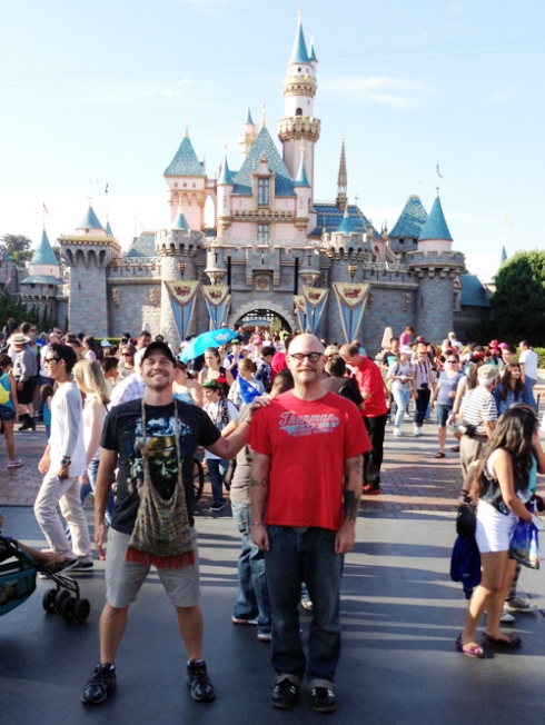 John & Justin: Disneyland, July 2013